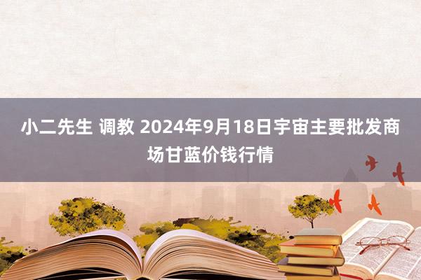 小二先生 调教 2024年9月18日宇宙主要批发商场甘蓝价钱行情