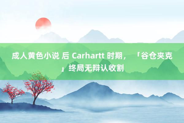 成人黄色小说 后 Carhartt 时期， 「谷仓夹克」终局无辩认收割