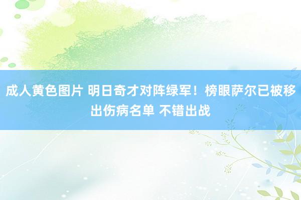 成人黄色图片 明日奇才对阵绿军！榜眼萨尔已被移出伤病名单 不错出战