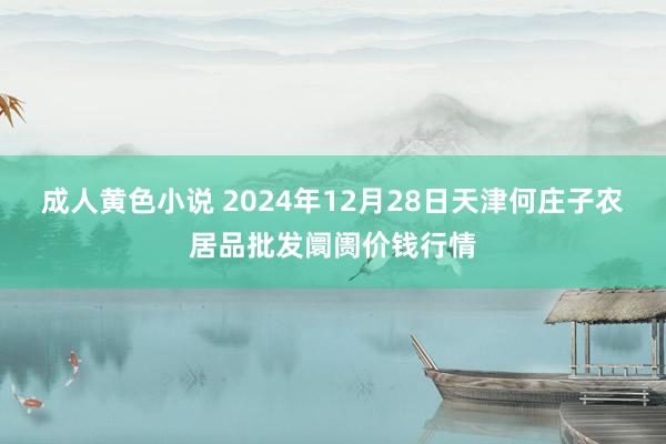 成人黄色小说 2024年12月28日天津何庄子农居品批发阛阓价钱行情